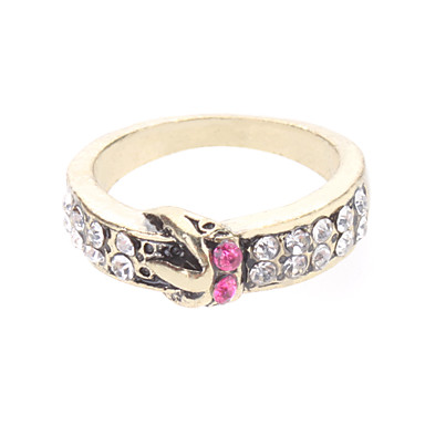 Изысканный Пряжка Diand Ring