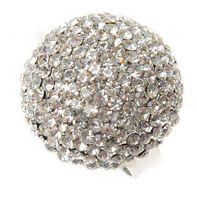 роскошные женщины регулируемая белые круглые кольца