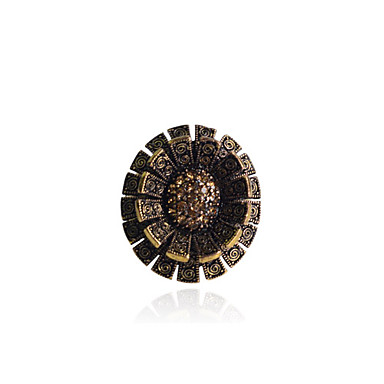 Vintage Flower сплава циркония кольцо