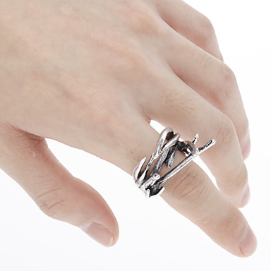 Silvery Ring Finger