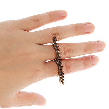 Образцы Rivet Двухместный Ring Finger