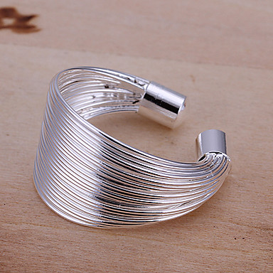 Wire серебра конструкции Регулируемые кольца