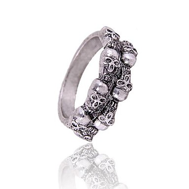 (1 шт) Европейский Unisex Кольца (серебро)