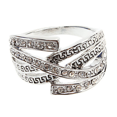 Элегантный Great Wall Rhinestone Ring (ассорти цветов)