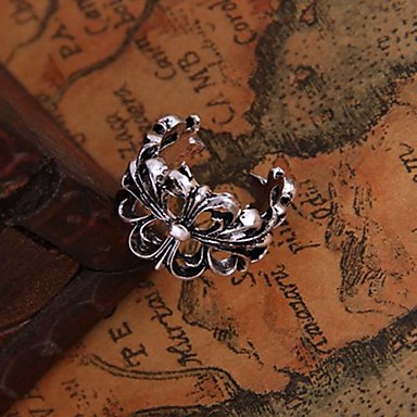(1 шт) Урожай Unisex Кольца (серебро)