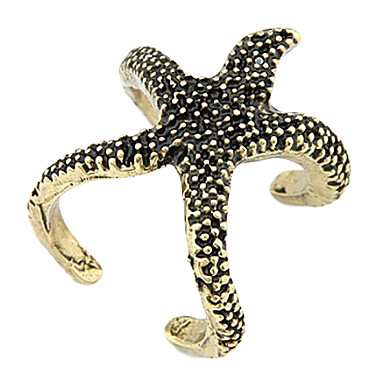 Мода ретро кольцо Открытие Starfish