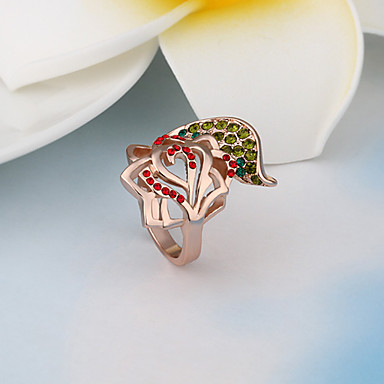 Золото 18K Rhinestone кольца