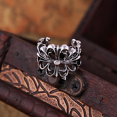 (1 шт) Урожай Unisex Кольца (серебро)
