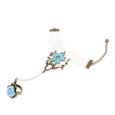Cherry Blossom Bud шелковый браслет Ring Set