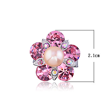 Цветочный Кристалл Pearl Ring (разных цветов)