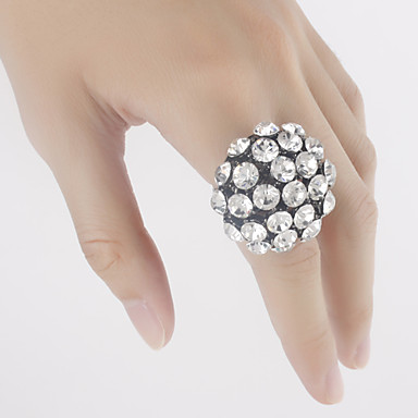 Bling Bling Rhinestone шипованных кольцо