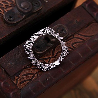(1 шт) Урожай Unisex Кольца (серебро)