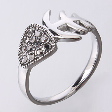 Паук Rhinestone раскрытием кольца