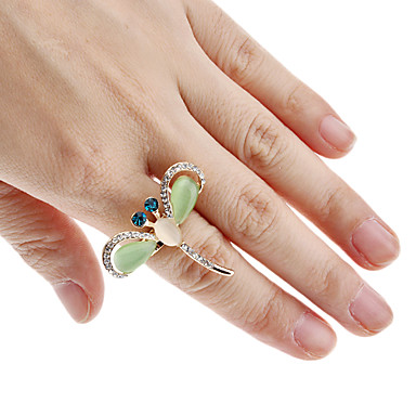 Алмазный Dragonfly Сплав кольцо