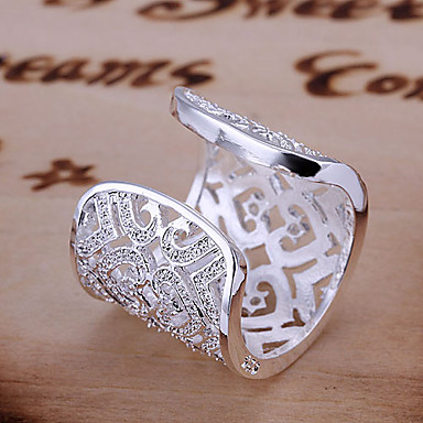 Сияющий Rhinestone Полный Регулируемые кольца