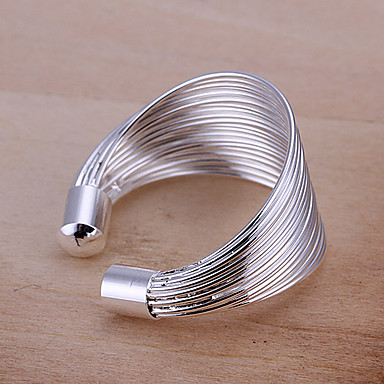 Wire серебра конструкции Регулируемые кольца