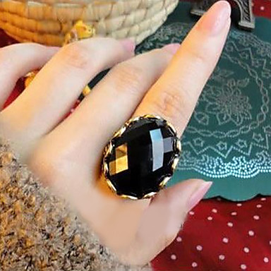 Большой Black Ring Gem