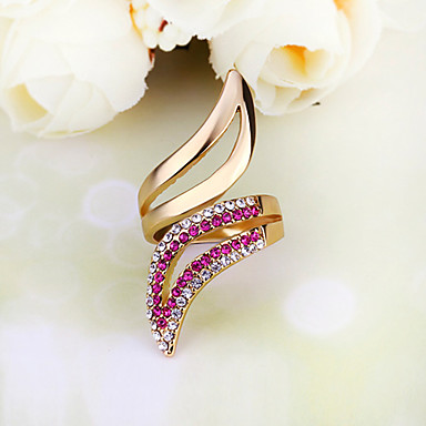 Мода Мульти Rhinestone кольца