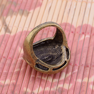 Lureme Vintage Круглые кристаллы Кольцо