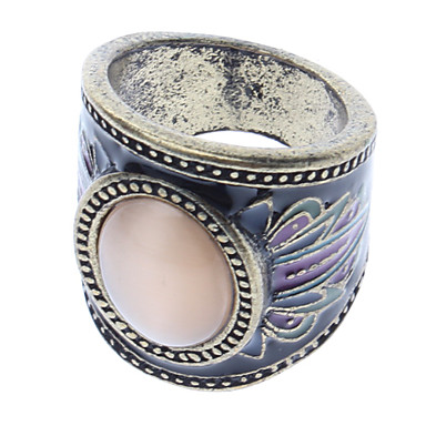 Ретро красочные Изысканный Diand Ring