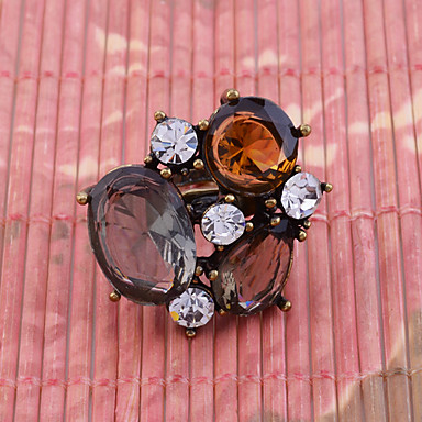 Lureme Vintage Rhinestone кольца
