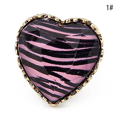 Регулируемые Heart Shape шляпа сплава кольцо