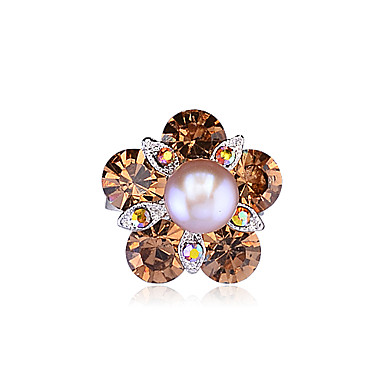 Цветочный Кристалл Pearl Ring (разных цветов)