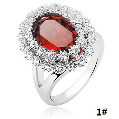 С бриллиантами Кристалл Кольца No.8-14