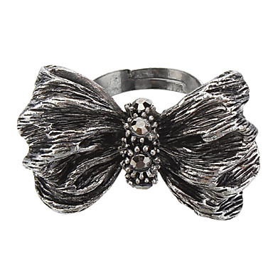 Биг Боу Темперамент Ретро Diand Ring