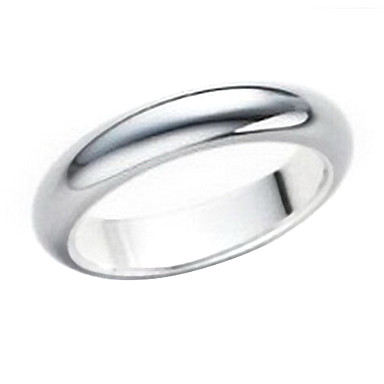 Классические женские Titanium стальные полосы кольца (1 шт)