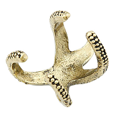 Мода ретро кольцо Открытие Starfish