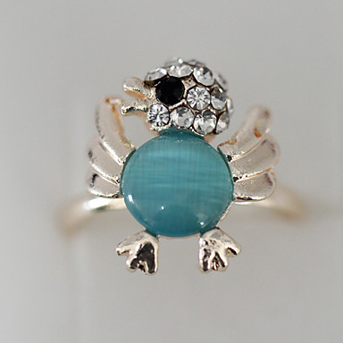 Симпатичные сплава циркония Opal Ring Pattern Птицы (разных цветов)