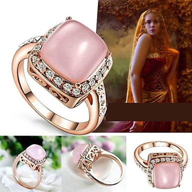 4 Когти Опал Камень партия Кольцо Классические Дамская
