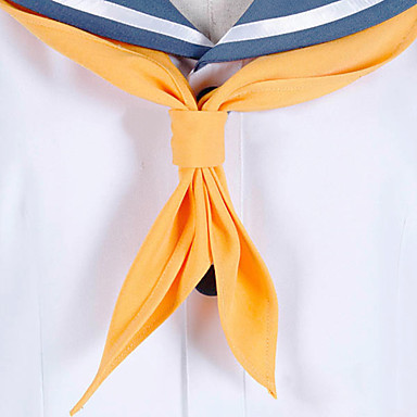 Kantai Коллекция Кагеро класса Разрушитель Снежный Ветер Косплей Костюм