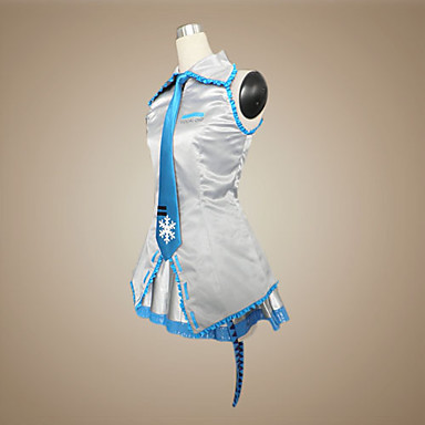 снег Мику косплей костюм