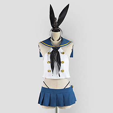 Kantai Коллекция Разрушитель Shimakaze Косплей Костюм