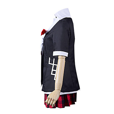 Dangan Ronpa JUNKO Эносима девушки высокого Школьная форма Косплей Костюм (версия 2)