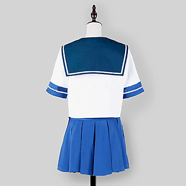 Kantai Коллекция Fubuki класса Разрушители Оборо Косплей Костюм