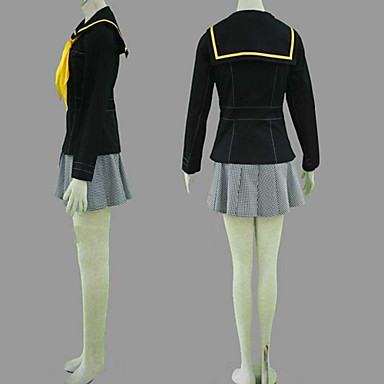 косплей костюм вдохновлен Persona 4 рост kujikawa школьную форму