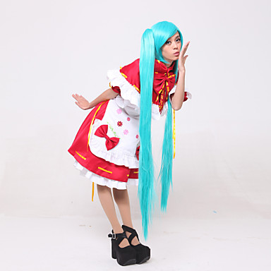 шляпаsune Miku: Project Diva 2 маленьких красных костюмах ver.cosplay