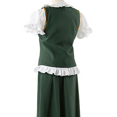 косплей костюм вдохновлен Touhou Project meirin Гонконг