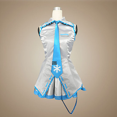 снег Мику косплей костюм