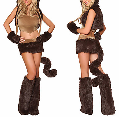 Прекрасные Обезья Браун Костюм женский