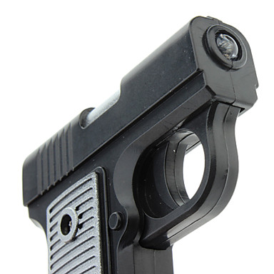 ABS Gun Стиль брелок со светодиодом и голоса (случайный цвет)