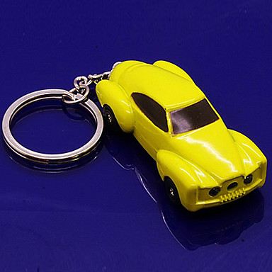 Electric Shock Toy Car Keychain (Random Color)