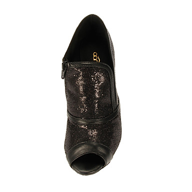 Индивидуальные женские Игристые Блеск Верхний Латинской Обувь для танцев