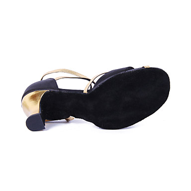 Великолепные женские атласная Верхний Латинской Обувь для танцев (другие цвета)