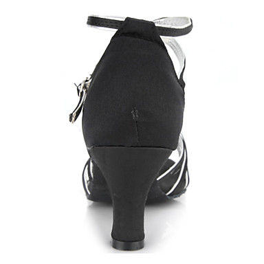 Атласная Arch ремень латинские / бальных танцев обувь (больше цветов)