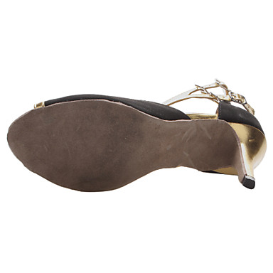 Индивидуальные Женская Замша искусственная лодыжки танцевальная Сандалии