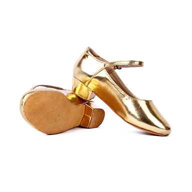 Детская мода кожа Верхняя латинских танцев обувь (больше цветов)